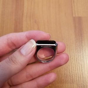 Diesel steel ring size 8.5